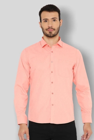 maharaja-peach-cotton-blend-slim-fit-mens-formal-shirt-pack-of-1-none