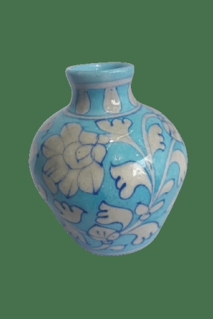 Blue Pottery New Shape Flower Vase