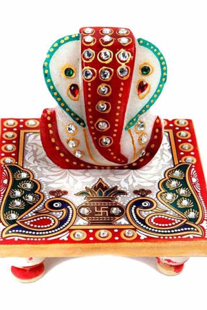 sajawat-bazaar-traditional-makrana-marble-lord-ganesha-with-peacock-and-kalash