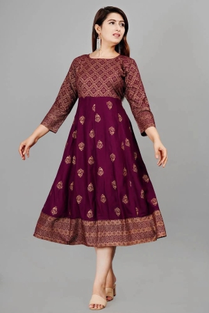 smien-rayon-self-design-anarkali-womens-kurti-purple-pack-of-1-none