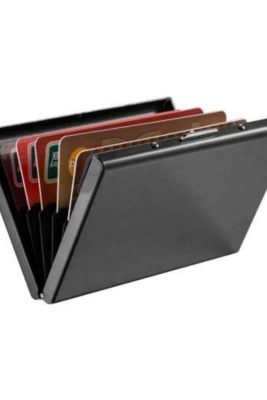 fsn-high-quality-stainless-steel-black-atm-card-holder