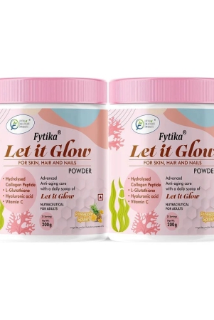 fytika-let-it-glow-pineapple-collagen-powder-2x200-g-pack-of-2