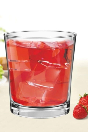 treo-embassy-cool-222-ml-glass-tumbler-transparent-set-of-6-pcs