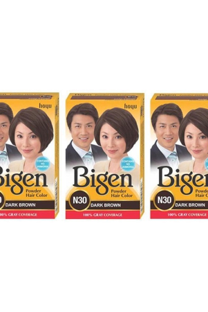 bigen-dark-brown-temporary-hair-color-dark-brown-6-g-pack-of-3