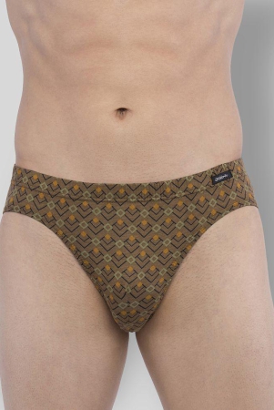 VIP - Brown Cotton Mens Briefs ( Pack of 4 ) - 100