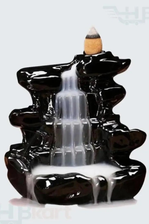 Handcrafted Polyresin Dropping Smoke Backflow Smoke Fountain C