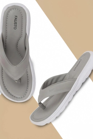 Women Grey Slippers & Flip Flops-4
