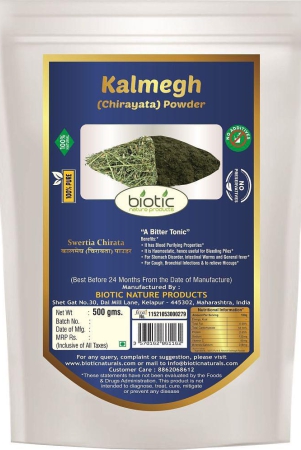 biotic-kalmegh-powder-swertia-chirata-chirayata-powder-500-gm