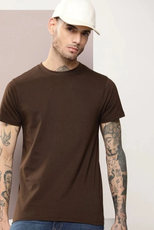 dillinger-cotton-regular-fit-solid-half-sleeves-mens-t-shirt-brown-pack-of-1-none