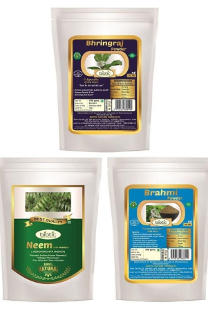 biotic-bhringraj-neem-and-brahmi-powder-300-gms100-gms-each-hair-mask-300-g-pack-of-3