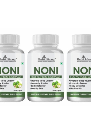 herbs-library-noni-capsule-for-boost-immunity-blood-sugar-60-capsules-each-pack-of-3