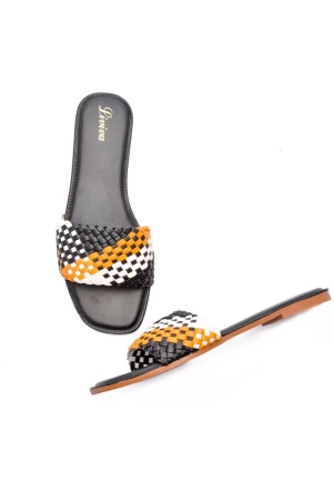 women-multicolor-flats-sandal