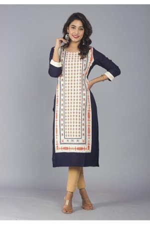 frionkandy-navy-rayon-straight-kurti-xl