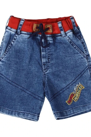 cremlin-clothing-blue-denim-boys-shorts-pack-of-1-none