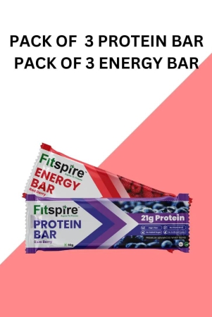 ENERGY BAR & PROTEIN BAR (EACH PACK OF 3)