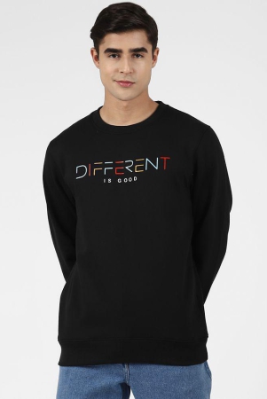 urbanmark-men-regular-fit-text-print-full-sleeves-round-neck-fleece-sweatshirt-black-none