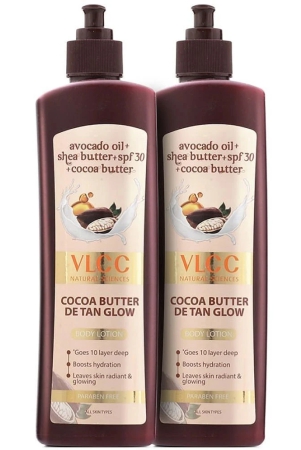 vlcc-cocoa-butter-de-tan-glow-body-lotion-with-spf-30-pa-400-ml-each-pack-of-2-