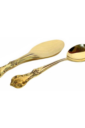 a-h-enterprises-brass-brass-serving-spoon-pack-of-2-brass