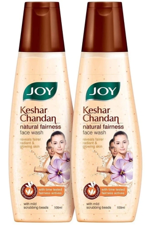 joy-keshar-chandan-natural-glowing-skin-fairness-face-wash-200ml-pack-of-2-x-100ml