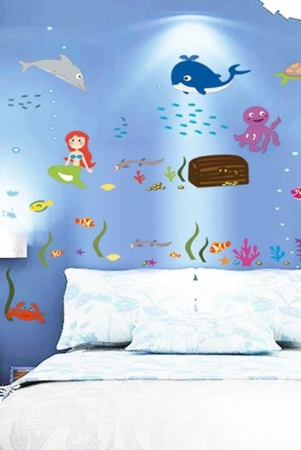 asmi-collection-pvc-wall-stickers-octopus-fish-in-sea-for-kids-room