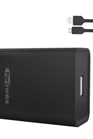 portronics-usb-24a-wall-charger-black