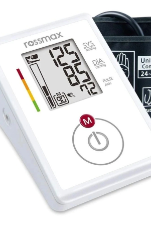 rossmax-ch155-digital-blood-pressure-monitor-bp-machine-accurate-easy-to-use-white