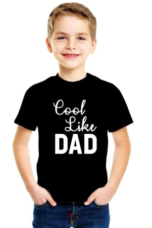 Cool Like Dad - Best Cotton T-Shirts For Boys-10-12 Years / Red