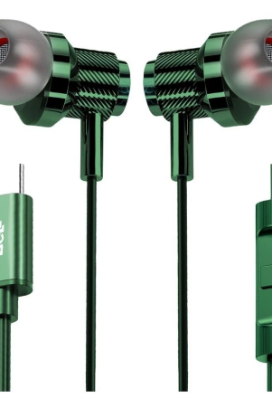 bell-blhfk520-type-c-wired-earphone-in-ear-noise-isolation-green