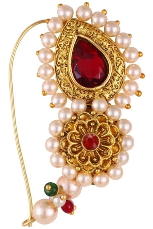 vivastri-cubic-zirconia-gold-plated-plated-alloy-nathiya-red