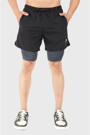 fuaark-black-polyester-lycra-mens-gym-shorts-pack-of-1-none