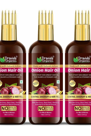 dravida-organics-anti-hair-fall-onion-oil-100-ml-pack-of-3-