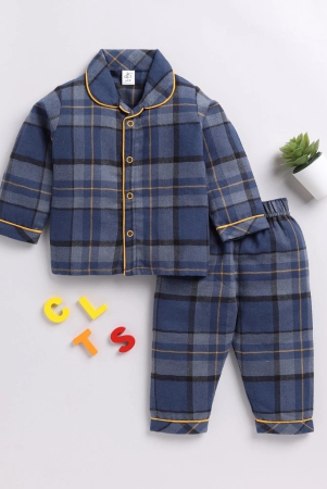 checked-blue-full-sleeve-nightwear-set-5-6-y