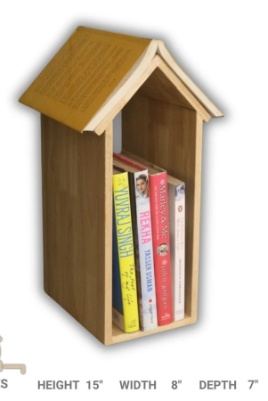 barish-home-decors-book-rack-house-shaped-bookshelf-spacious-compact-handcrafted-with-rubberwood-book-rack-shelf-wooden-for-home-library-study-living-room-38-x-17-x-20