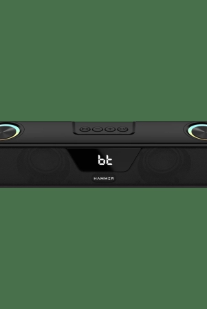 Hammer BeatBox 24W Output Bluetooth Soundbar With RGB Lights and Upto 8 Hours Playtime