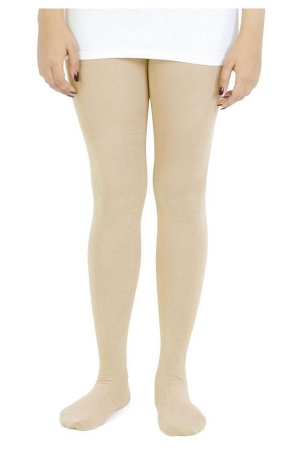 bonjour-beige-polyester-tights-one-size