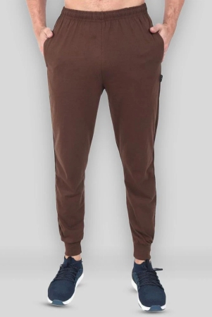 zeffit-brown-cotton-blend-mens-joggers-pack-of-1-m