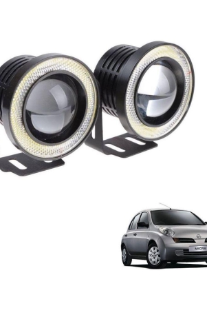 kozdiko-35-high-power-led-projector-fog-light-cob-with-white-angel-eye-ring-15wset-of-2-pcs-for-nissan-micra