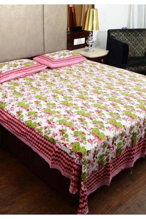 uniqchoice-king-cotton-floral-bed-sheet