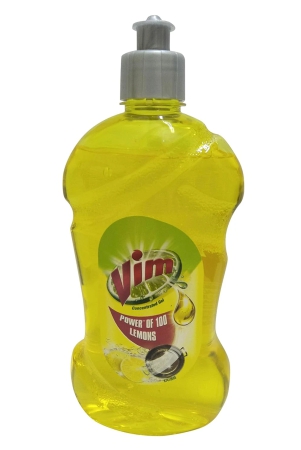 Vim Dishwash Gel - Lemon, 500Ml Bottle