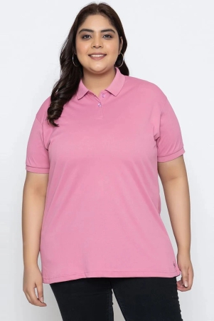 yha-pink-cotton-blend-regular-fit-womens-t-shirt-pack-of-1-none