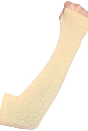 fitmonkey-highperformance-uv-sun-protection-arm-sleeves-beige-single-set-freesize