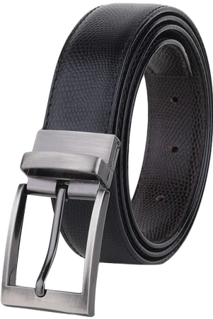 samtroh-black-pu-mens-reversible-belt-pack-of-1-none