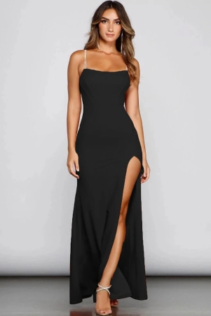 clafoutis-lycra-solid-full-length-womens-side-slit-dress-black-pack-of-1-none