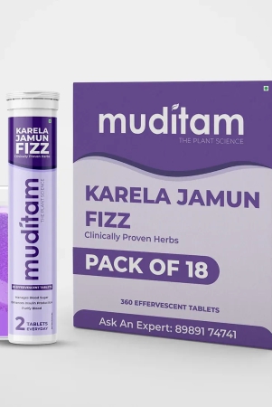 muditam-ayurveda-karela-jamun-fizz-360-effervescent-tabletskarela-jamun-juicehelps-in-high-sugar-conditionpromotes-healthy-glucose-levelsboosts-digestive-health-ideal-for-6-months