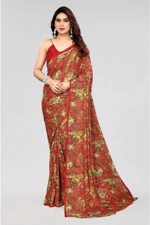 anand-sarees-georgette-printed-saree-without-blouse-piece-red-pack-of-1-red