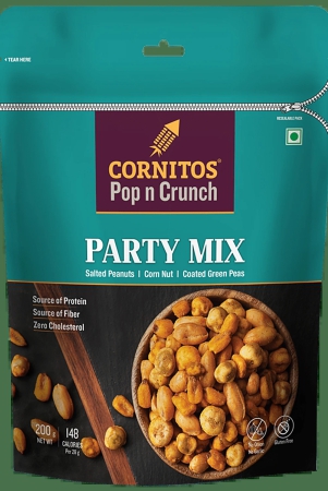 cornitos-party-mix-salted-peanuts-corn-nuts-coated-green-peas-200-g