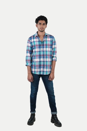 radprix-100-cotton-regular-fit-checks-full-sleeves-mens-casual-shirt-light-blue-pack-of-1-none