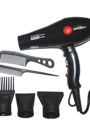 Rock Light Salon Grade Blow Hair Dryer ( Black )