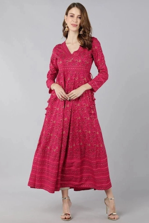 kipek-pink-rayon-womens-anarkali-kurti-pack-of-1-none