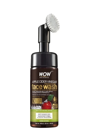 apple-cider-vinegar-foaming-face-wash-with-built-in-brush-pack-of-1